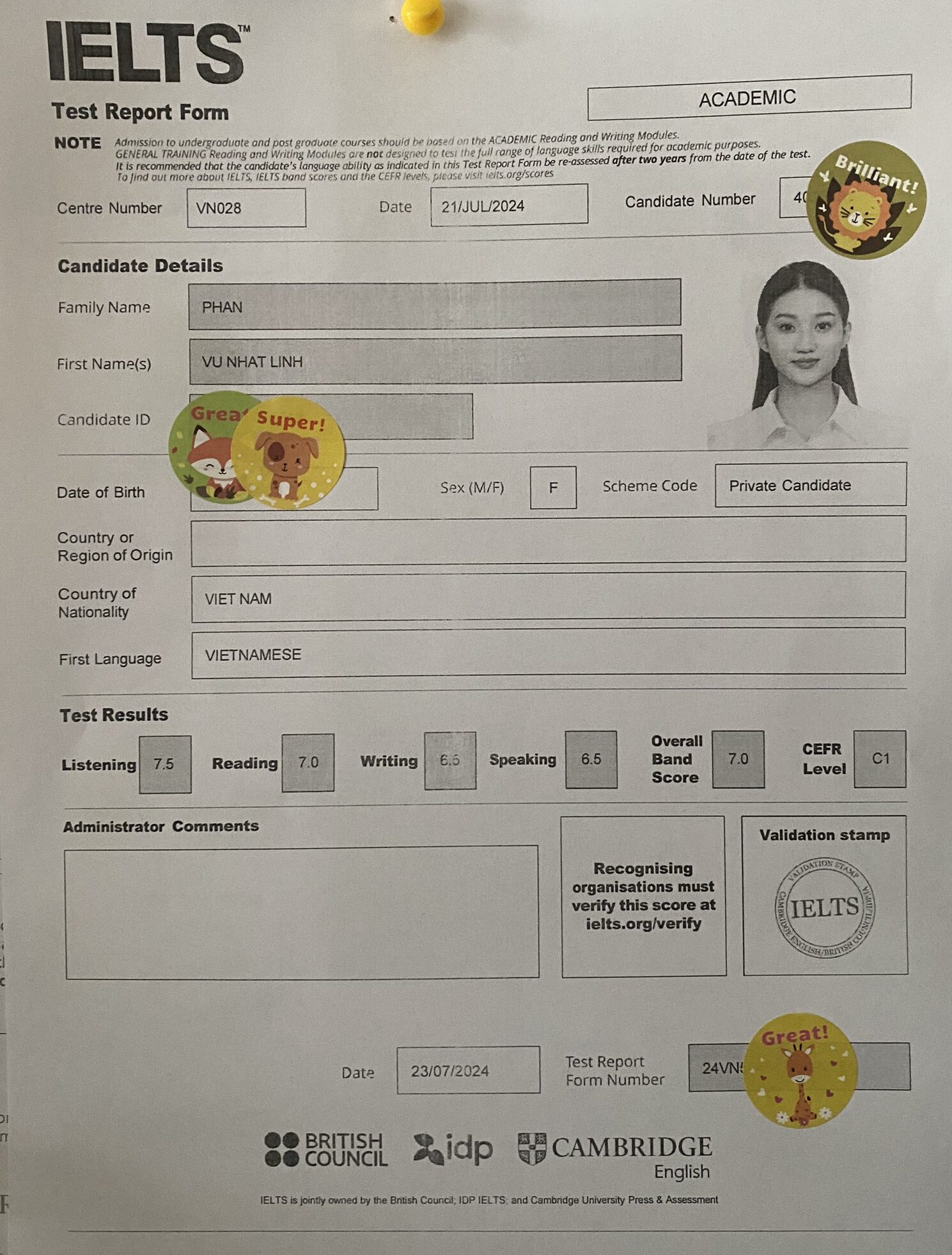 Phan Vũ Nhật Linh