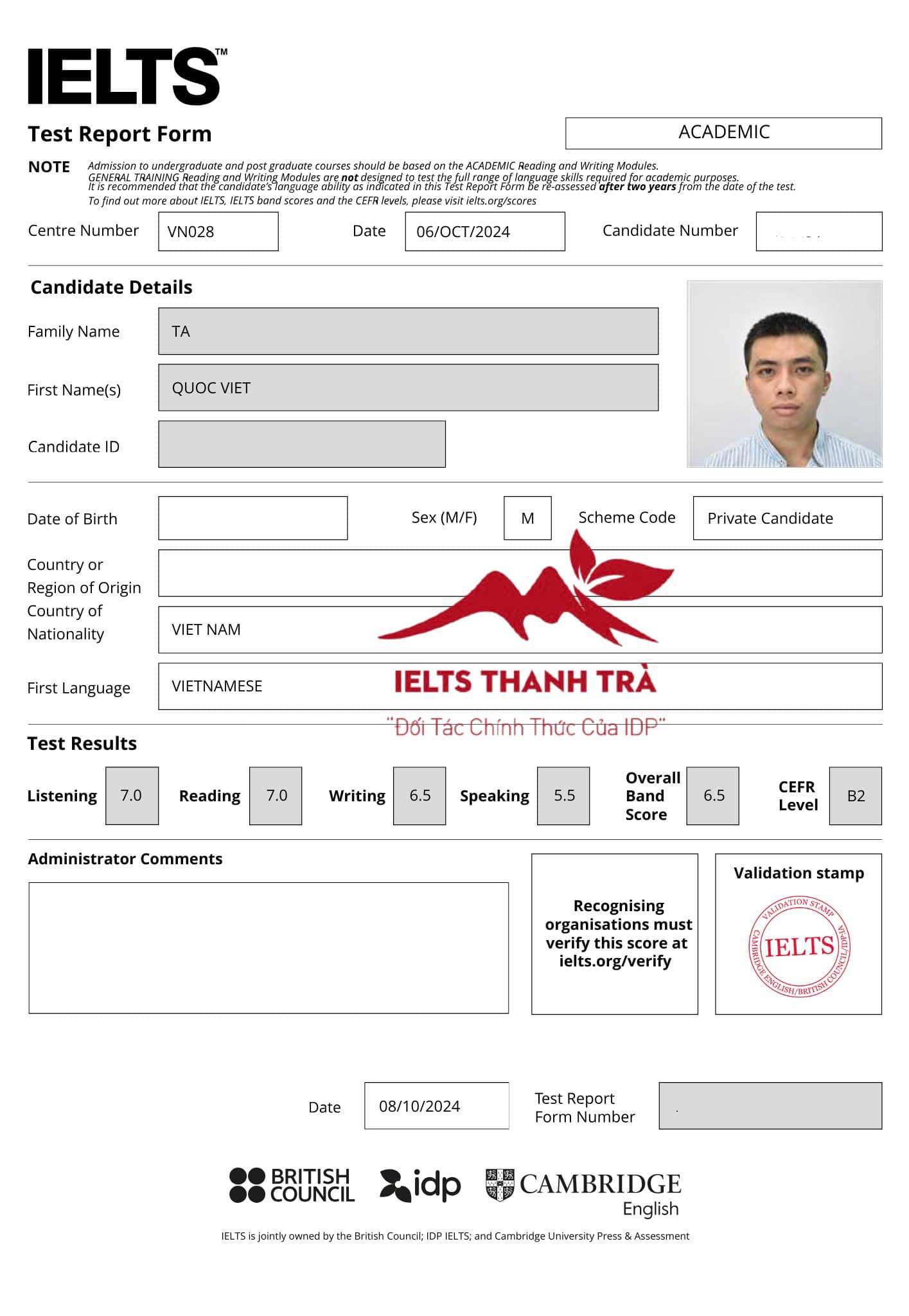 Tạ Quốc Việt