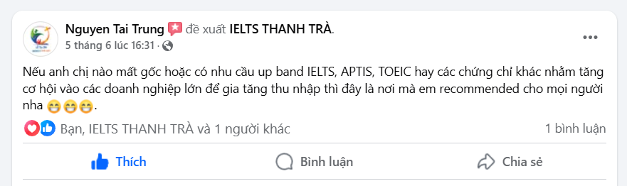 Khóa IELTS Từ Mất Gốc Lên 4.0+ Tại IELTS Đà Lạt [2025]