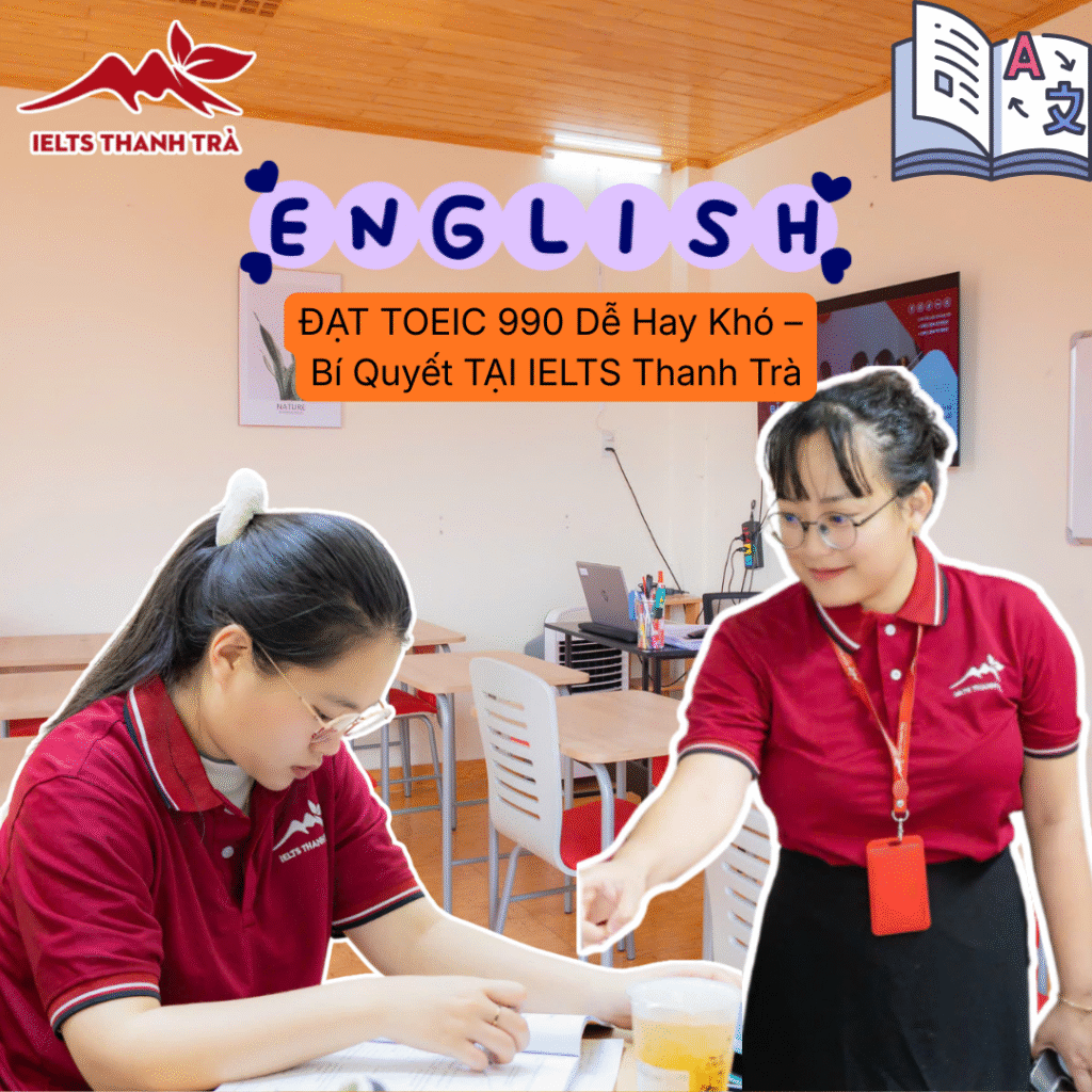 ĐẠT TOEIC 990 Dễ Hay Khó – Bí Quyết TẠI IELTS Thanh Trà