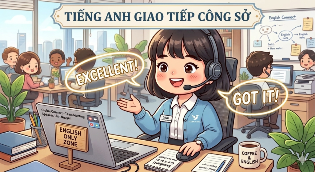 Tiếng Anh Giao Tiếp Công Sở Cần Học Gì? 7 Kỹ Năng Quan Trọng