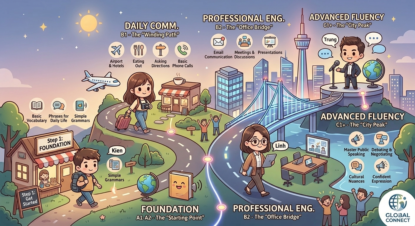 lo trinh hoc tieng anh giao tiep cong so