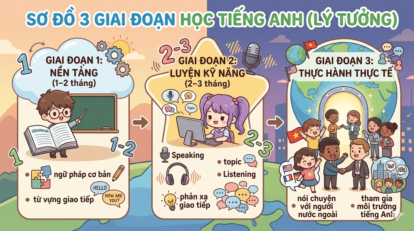 lo trinh hoc tieng anh sau 30 tuoi