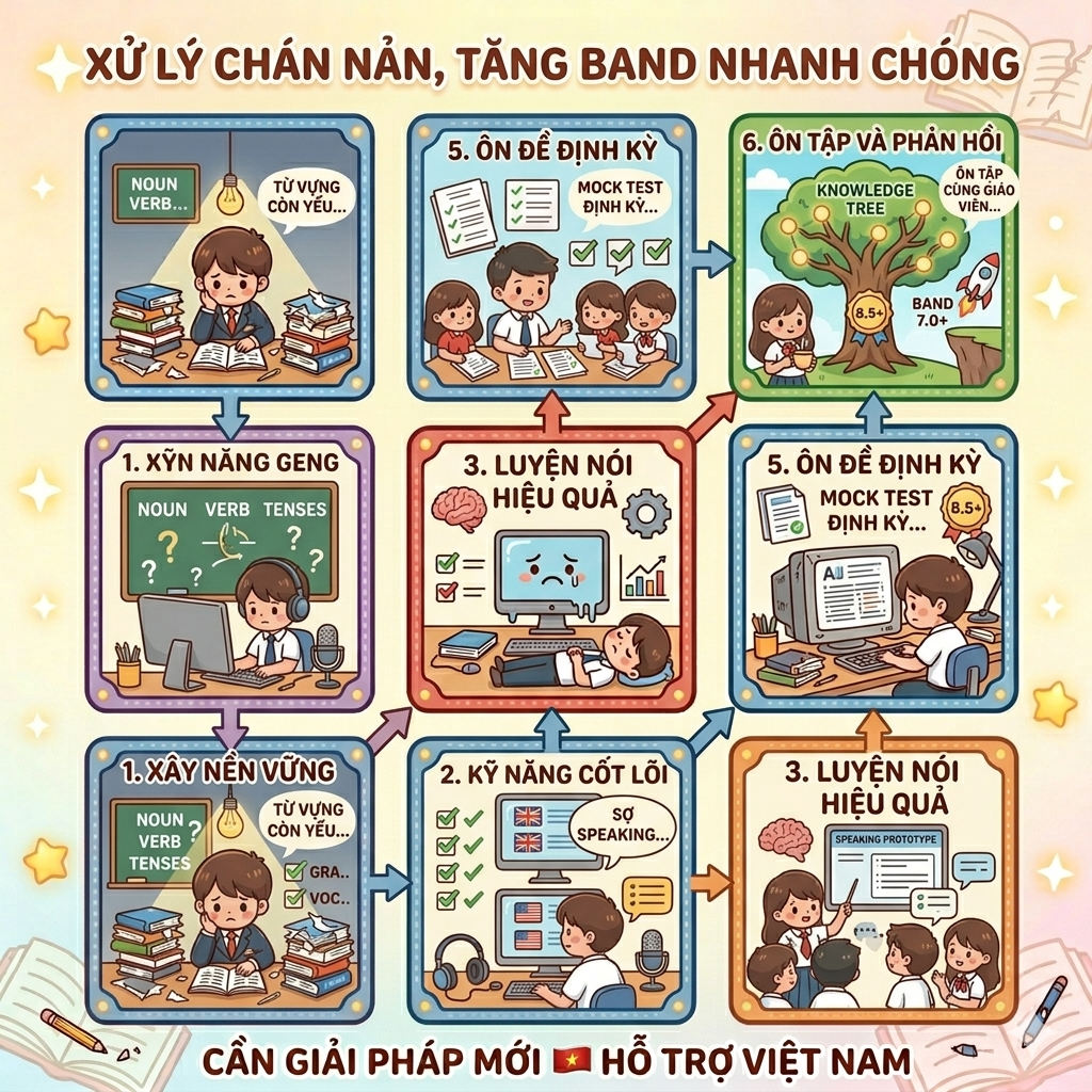 học IELTS sai trung tâm tại Đà Lạt