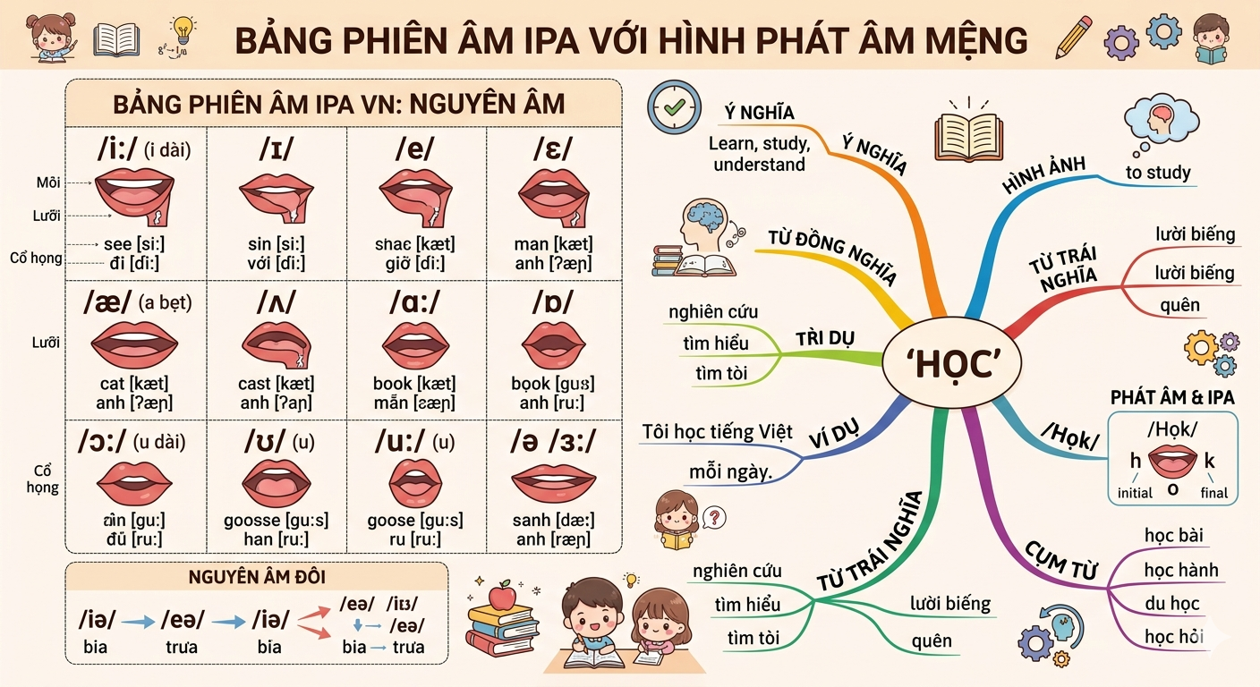học IELTS cho người mất gốc giai đoạn xây dựng nền tảng