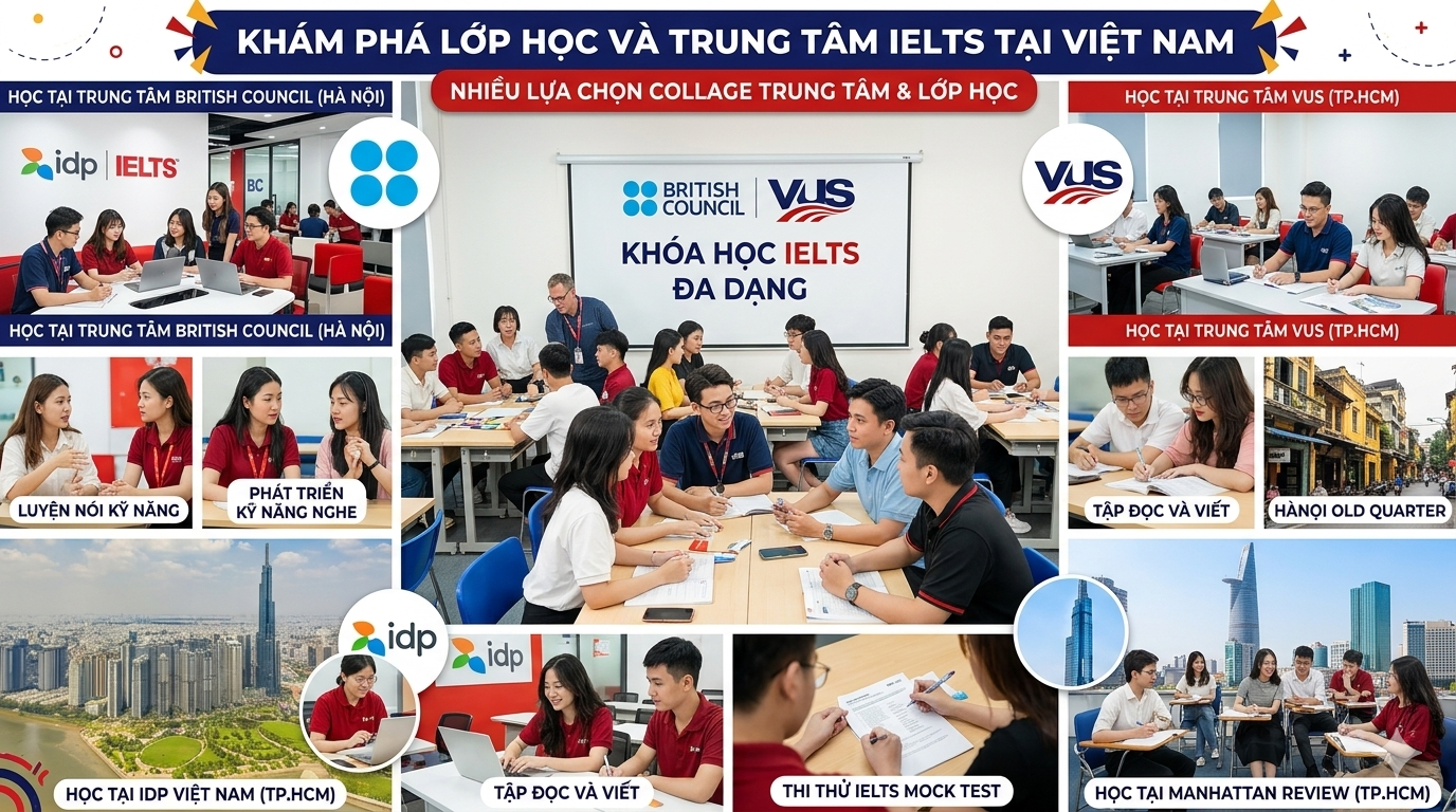 top trung tâm IELTS Đà Lạt