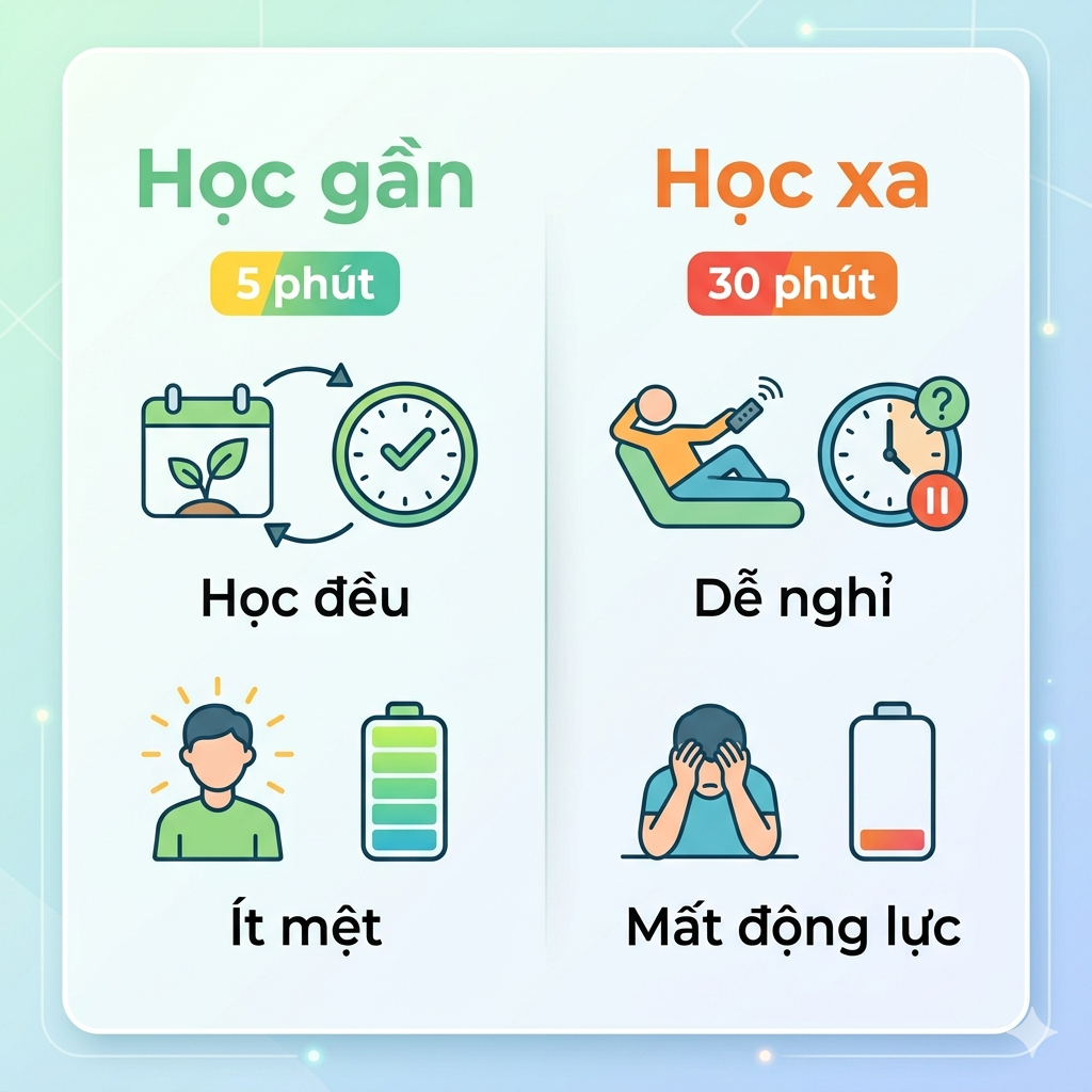 so sanh hoc IELTS gan Ho Xuan Huong va hoc xa trung tam