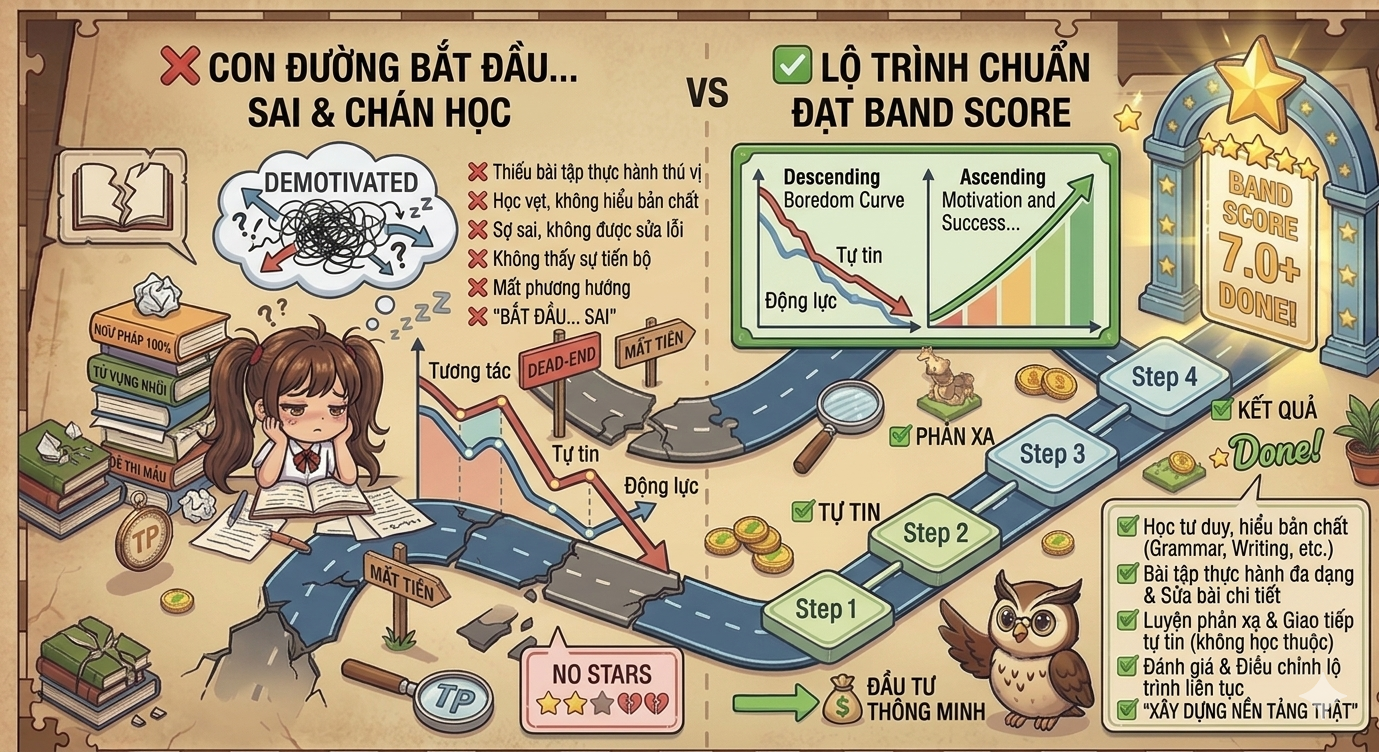 Thực trạng học tiếng Anh cho học sinh khu vực Phường Lâm Viên không hiệu quả
