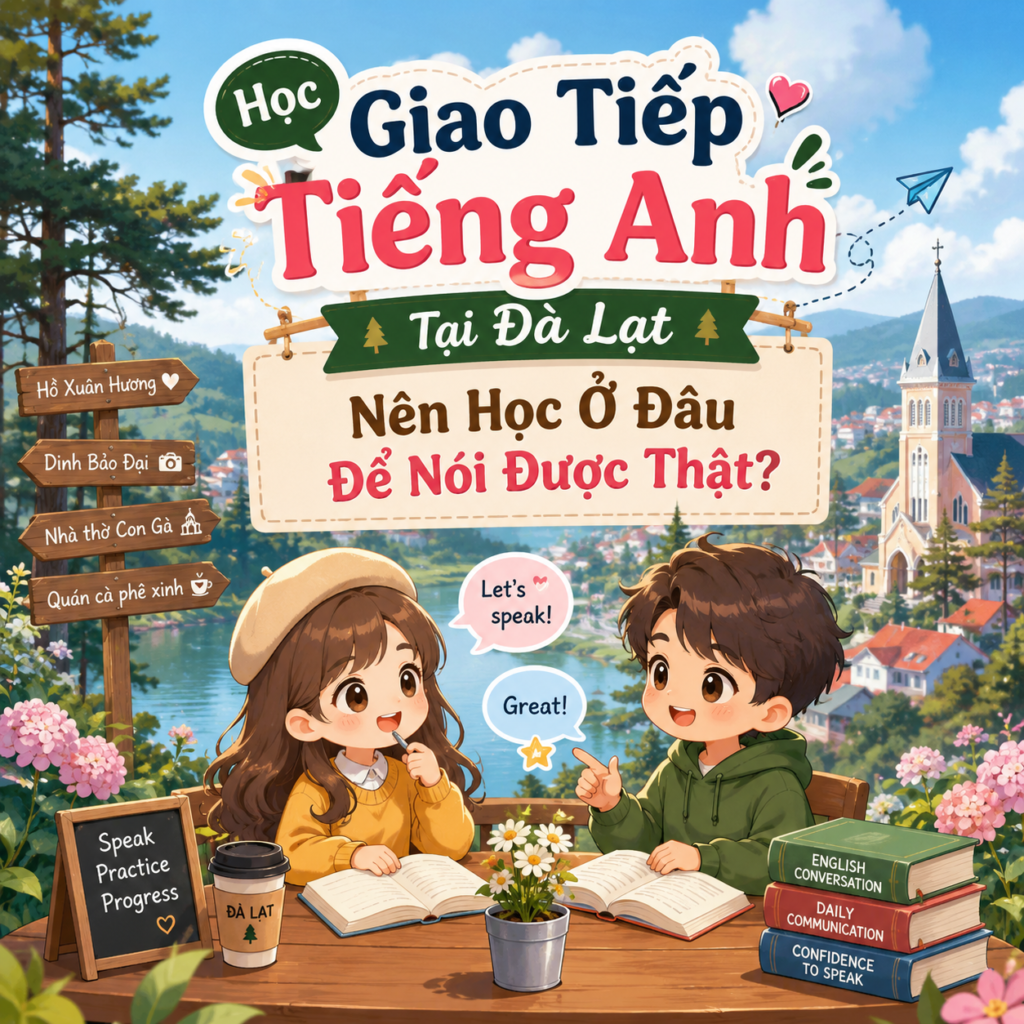 Học Giao Tiếp Tiếng Anh Tại Đà Lạt – Nên Học Ở Đâu Để Nói Được Thật?