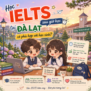 Học IELTS sau giờ học tại Đà Lạt có phù hợp với học sinh?