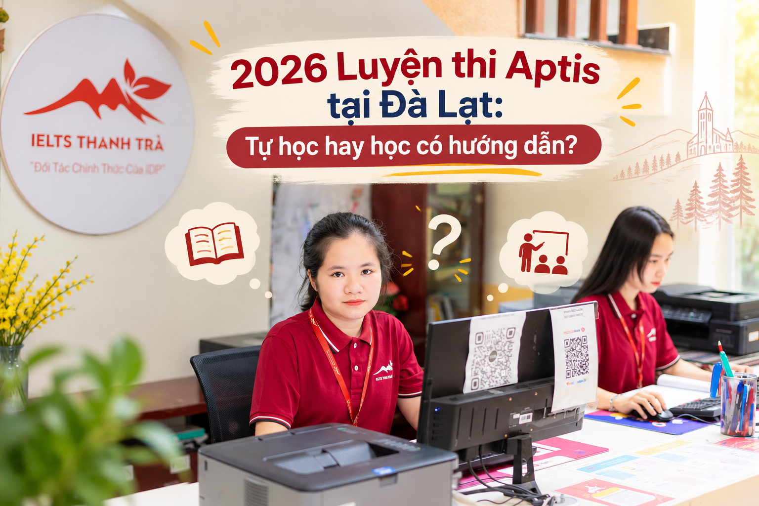 2026 Luyện thi Aptis tại Đà Lạt: Tự học hay học có hướng dẫn?
