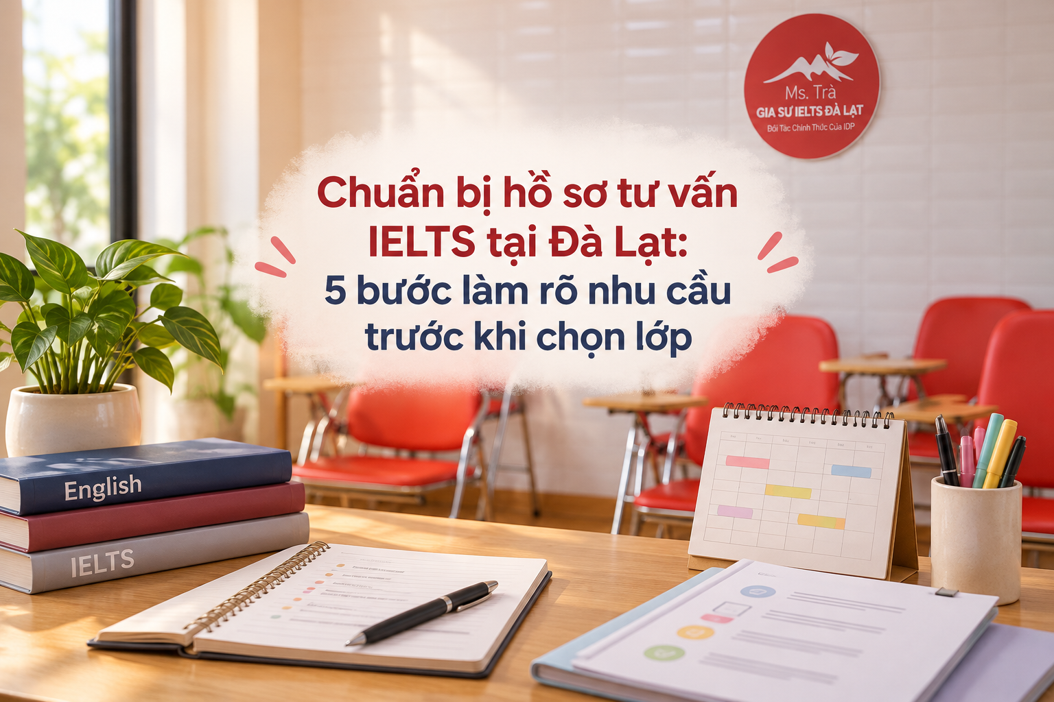 Chuẩn bị hồ sơ tư vấn IELTS tại Đà Lạt: 5 bước làm rõ nhu cầu trước khi chọn lớp