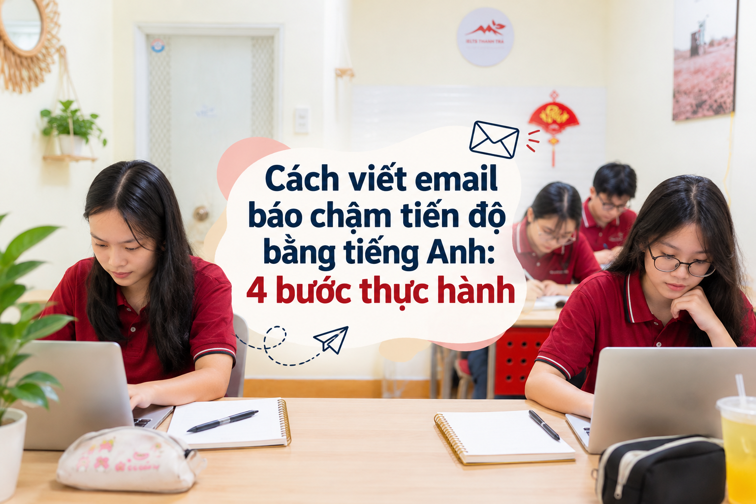 Cách viết email báo chậm tiến độ bằng tiếng Anh: 4 bước thực hành