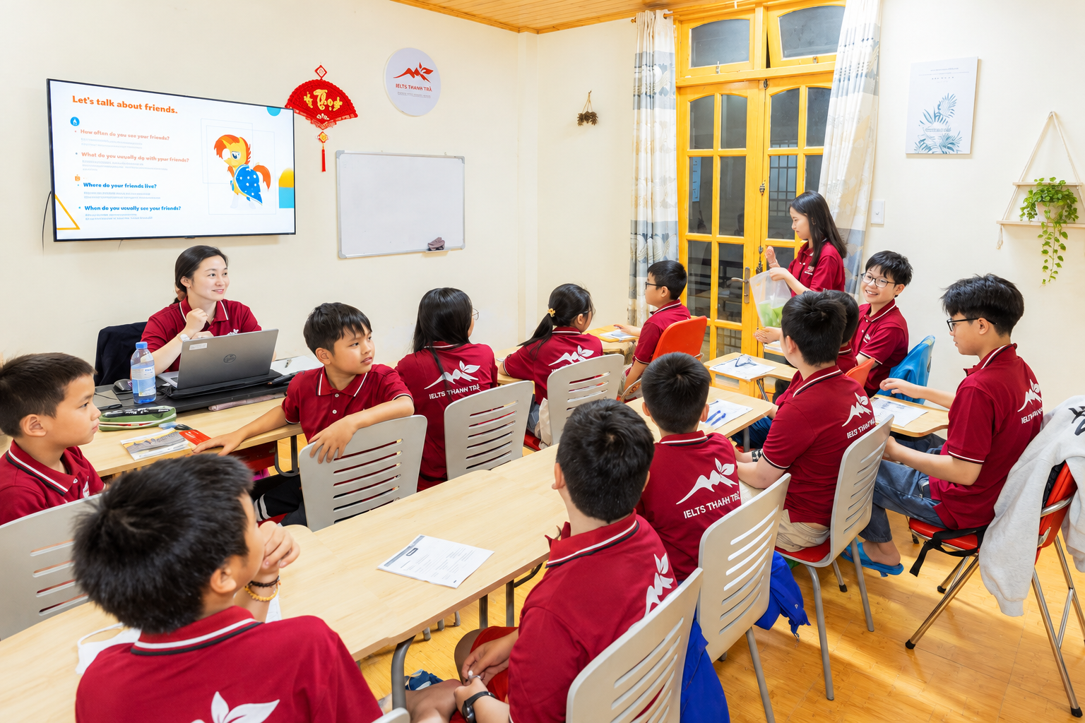 Anh chị em học chung tiếng Anh Đà Lạt: Hai con 6-12 tuổi có nên cùng lớp?